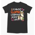 Llama Learning Teachers Students Alpaca Lover Back To School Unisex T-Shirt, trending gift Llama Learning Teachers Students Alpaca Lover Back To School Unisex T-Shirt, trending gift