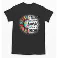 It Take Lots Of Sparkle To Be A Teacher With Sunflower Unisex T-Shirt, trending gift