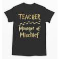 Magical Teacher Manager Of Mischief Birthday Family Party Unisex T-Shirt, trending gift Magical Teacher Manager Of Mischief Birthday Family Party Unisex T-Shirt, trending gift