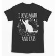 Math Nerd Math Teacher Cat Lover I Love Math And Cats Unisex T-Shirt, trending gift Math Nerd Math Teacher Cat Lover I Love Math And Cats Unisex T-Shirt, trending gift