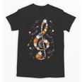 Music Note Symbol Halloween For Music Teacher Musicians Unisex T-Shirt, trending gift