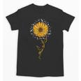 Music Teacher Shirt Sunflower Music Notes Musician Singer Unisex T-Shirt, trending gift Music Teacher Shirt Sunflower Music Notes Musician Singer Unisex T-Shirt, trending gift