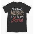 Music Teacher Teaching Music Is My Forte For Music Lovers Unisex T-Shirt, trending gift Music Teacher Teaching Music Is My Forte For Music Lovers Unisex T-Shirt, trending gift
