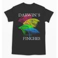 Nerdy Darwin's Finches Evolution Science Biology Teacher Unisex T-Shirt, Science Teacher Gifts, trending gift Nerdy Darwin's Finches Evolution Science Biology Teacher Unisex T-Shirt, Science Teacher Gifts, trending gift