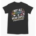 Not All Super Heroes Wear Capes Paraprofessional Teacher Unisex T-Shirt, Super Teacher Gifts, trending gift Not All Super Heroes Wear Capes Paraprofessional Teacher Unisex T-Shirt, Super Teacher Gifts, trending gift