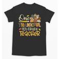 One Thankful 4th Grade Teacher Turkey Leopard Thanksgiving Unisex T-Shirt, First Grade Teacher Gifts, 4th Grade Teacher Gifts, trending gift One Thankful 4th Grade Teacher Turkey Leopard Thanksgiving Unisex T-Shirt, First Grade Teacher Gifts, 4th Grade Teacher Gifts, trending gift