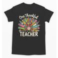 One Thankful Teacher Cute Thanksgiving Turkey School Unisex T-Shirt, trending gift One Thankful Teacher Cute Thanksgiving Turkey School Unisex T-Shirt, trending gift