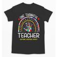 One Thankful Teacher Hispanic Heritage Month Countries Flags Unisex T-Shirt, trending gift One Thankful Teacher Hispanic Heritage Month Countries Flags Unisex T-Shirt, trending gift
