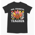 One Thankful Teacher Turkey Thanksgiving Teaching Unisex T-Shirt, trending gift