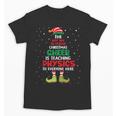 Physics Teacher Christmas Elf Christmas Cheer Unisex T-Shirt, trending gift Physics Teacher Christmas Elf Christmas Cheer Unisex T-Shirt, trending gift