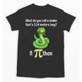 Pi Day Puns Pithon Math Teacher Jokes Women Men Kids Unisex T-Shirt, trending gift