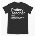 Pottery Teacher Definition Normal Only Cooler Ceramics Unisex T-Shirt, trending gift