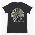 Pre-K Teacher Leopard Boho Rainbow Back To School Unisex T-Shirt, trending gift Pre-K Teacher Leopard Boho Rainbow Back To School Unisex T-Shirt, trending gift