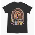 Preschool Crew Cute Leopard Rainbow Back To School Teachers Unisex T-Shirt, trending gift Preschool Crew Cute Leopard Rainbow Back To School Teachers Unisex T-Shirt, trending gift