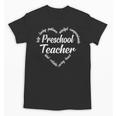 Preschool Teacher Heart Word Cloud Unisex T-Shirt, trending gift Preschool Teacher Heart Word Cloud Unisex T-Shirt, trending gift