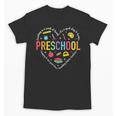 Preschool Teacher Pre-K Heart First Day Of Preschool Kids Unisex T-Shirt, trending gift Preschool Teacher Pre-K Heart First Day Of Preschool Kids Unisex T-Shirt, trending gift