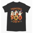 Principal Teacher Boo Crew Halloween Spooky Costume Unisex T-Shirt, trending gift Principal Teacher Boo Crew Halloween Spooky Costume Unisex T-Shirt, trending gift