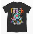 Proud To Teach Multilingual Learner ESL English Teacher Unisex T-Shirt, Esl Teacher Gifts, English Teacher Gifts, trending gift Proud To Teach Multilingual Learner ESL English Teacher Unisex T-Shirt, Esl Teacher Gifts, English Teacher Gifts, trending gift