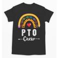 PTO Crew Parent School Volunteer Board Mom Parent Teacher Unisex T-Shirt, Couple Gifts, trending gift