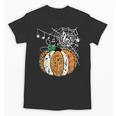 Pumpkin Music Teacher Halloween Fall Music Notes Autumn Unisex T-Shirt, trending gift Pumpkin Music Teacher Halloween Fall Music Notes Autumn Unisex T-Shirt, trending gift