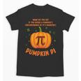 Pumpkin Pie Pi Math Teacher Shirt Halloween Men Adult Unisex T-Shirt, trending gift