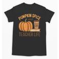 Pumpkin Spice And Teacher Life Halloween Teacher Unisex T-Shirt, trending gift Pumpkin Spice And Teacher Life Halloween Teacher Unisex T-Shirt, trending gift