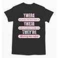 There Their They'Re Teacher English Grammar Police Unisex T-Shirt, English Teacher Gifts, trending gift There Their They'Re Teacher English Grammar Police Unisex T-Shirt, English Teacher Gifts, trending gift