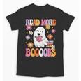 Read More Books Groovy Halloween Teacher Women Unisex T-Shirt, Groovy Teacher Gifts, trending gift