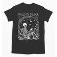 Read In Peace Skeleton Reading Teacher Spooky Halloween Unisex T-Shirt, trending gift Read In Peace Skeleton Reading Teacher Spooky Halloween Unisex T-Shirt, trending gift