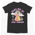 Take Me To Your Readers Alien Teacher Halloween Literacy Unisex T-Shirt, trending gift