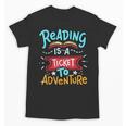 Reading Adventure Library Student Teacher Book Unisex T-Shirt, trending gift Reading Adventure Library Student Teacher Book Unisex T-Shirt, trending gift