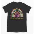 Retired Teacher Rainbow Unisex T-Shirt, trending gift Retired Teacher Rainbow Unisex T-Shirt, trending gift