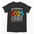Retirement Class Of 2025 Teacher Countdown Loading Teacher Unisex T-Shirt, trending gift Retirement Class Of 2025 Teacher Countdown Loading Teacher Unisex T-Shirt, trending gift