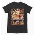Retro Fall In Love With Learning Pumpkin Leaf Teacher Autumn Unisex T-Shirt, trending gift Retro Fall In Love With Learning Pumpkin Leaf Teacher Autumn Unisex T-Shirt, trending gift