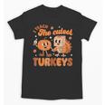 Retro I Teach The Cutest Turkey Thanksgiving Pumpkin Teacher Unisex T-Shirt, trending gift Retro I Teach The Cutest Turkey Thanksgiving Pumpkin Teacher Unisex T-Shirt, trending gift