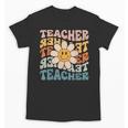 Retro Teacher Daisy Colorful Elementary School Teacher Unisex T-Shirt, trending gift Retro Teacher Daisy Colorful Elementary School Teacher Unisex T-Shirt, trending gift