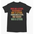 Riddle Wordplay Joke For Grammar Nerds And Teachers Unisex T-Shirt, trending gift Riddle Wordplay Joke For Grammar Nerds And Teachers Unisex T-Shirt, trending gift