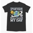 Rotation Of Earth Science Teacher Earth Day Men Women Unisex T-Shirt, Science Teacher Gifts, trending gift Rotation Of Earth Science Teacher Earth Day Men Women Unisex T-Shirt, Science Teacher Gifts, trending gift