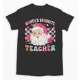 Santa Favorite Teacher Shirt Teacher Christmas Unisex T-Shirt, trending gift Santa Favorite Teacher Shirt Teacher Christmas Unisex T-Shirt, trending gift