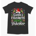 Santa's Favorite Dance Teacher Shirt Christmas Pajama Unisex T-Shirt, trending gift Santa's Favorite Dance Teacher Shirt Christmas Pajama Unisex T-Shirt, trending gift