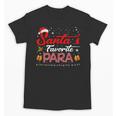Santa's Favorite Para Christmas Paraprofessional Teacher Unisex T-Shirt, trending gift Santa's Favorite Para Christmas Paraprofessional Teacher Unisex T-Shirt, trending gift