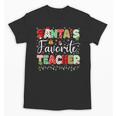 Santas Favorite Teacher Christmas Matching Xmas Men Women Unisex T-Shirt, trending gift Santas Favorite Teacher Christmas Matching Xmas Men Women Unisex T-Shirt, trending gift