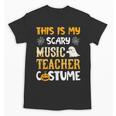 This Is My Scary Music Teacher Halloween Costumes Pajama Unisex T-Shirt, trending gift This Is My Scary Music Teacher Halloween Costumes Pajama Unisex T-Shirt, trending gift