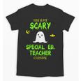 Scary Special Education Ed Teacher Costume Halloween Easy Unisex T-Shirt, trending gift Scary Special Education Ed Teacher Costume Halloween Easy Unisex T-Shirt, trending gift