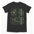 Science Teacher Camo American Flag Back To School Unisex T-Shirt, Science Teacher Gifts, trending gift