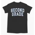 Second Grade Floral Blue Back To School 2nd Grade Teacher Unisex T-Shirt, 2nd Grade Teacher Gifts, trending gift Second Grade Floral Blue Back To School 2nd Grade Teacher Unisex T-Shirt, 2nd Grade Teacher Gifts, trending gift