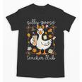 Silly Goose Teachers Club Cozy Fall Teacher Unisex T-Shirt, trending gift Silly Goose Teachers Club Cozy Fall Teacher Unisex T-Shirt, trending gift