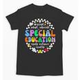 Special Education Teacher SPED Squad Team Kids Men Groovy Unisex T-Shirt, Groovy Teacher Gifts, trending gift Special Education Teacher SPED Squad Team Kids Men Groovy Unisex T-Shirt, Groovy Teacher Gifts, trending gift