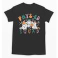 Spooky Ghost PE Teacher Squad Physical Education Halloween Unisex T-Shirt, Pe Teacher Gifts, trending gift Spooky Ghost PE Teacher Squad Physical Education Halloween Unisex T-Shirt, Pe Teacher Gifts, trending gift