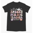Spooky Music Teacher Halloween Music Teaching Men Women Unisex T-Shirt, trending gift Spooky Music Teacher Halloween Music Teaching Men Women Unisex T-Shirt, trending gift